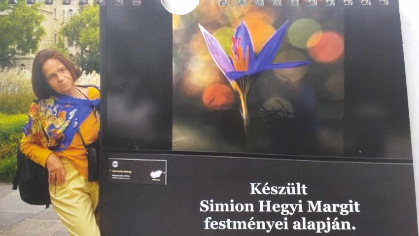 Egy éven át Simion Hegyi Margit képzőművész alkotásaival