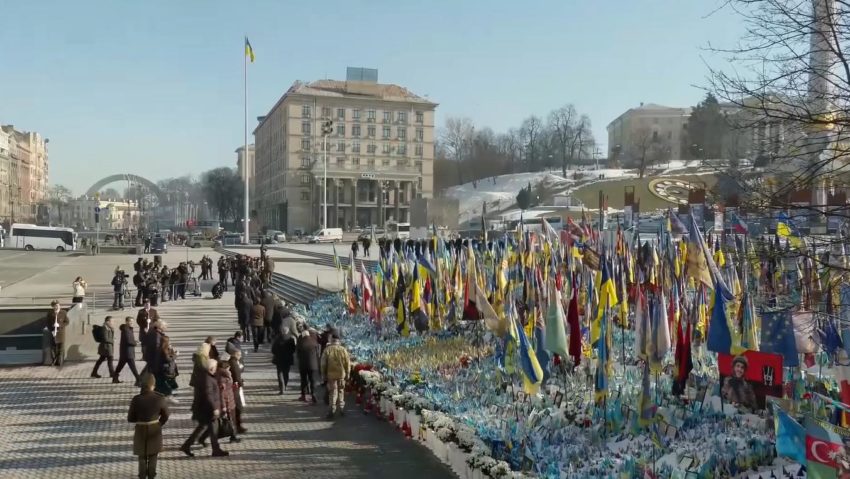 „Három év ellenállás; az ukránok három éve tartó abszolút hősiessége”